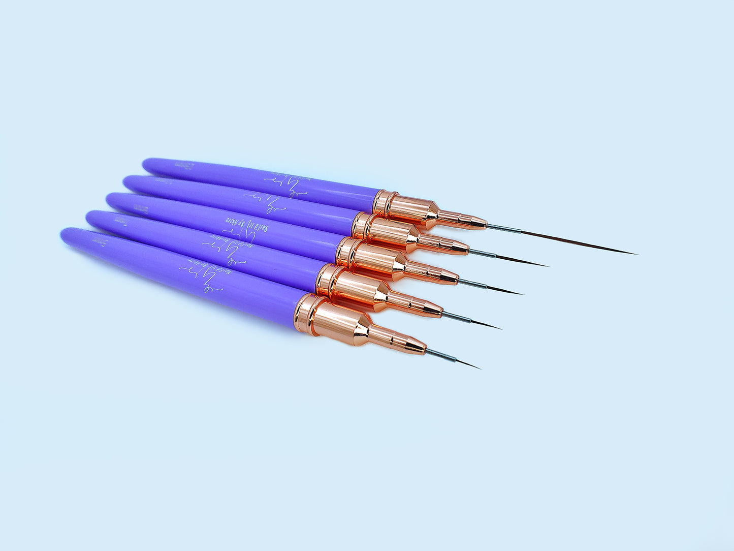 Purple Liner Brush Set