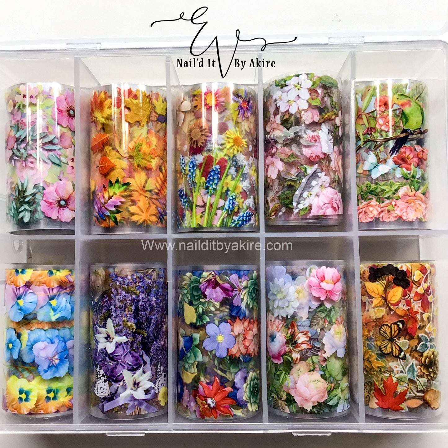 Fall and Flowers Paper Foil