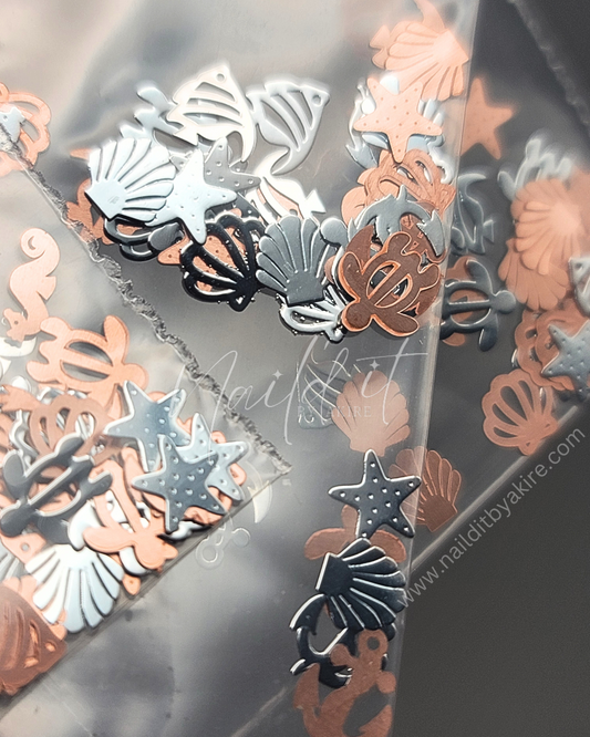 Silver Sea Decorations