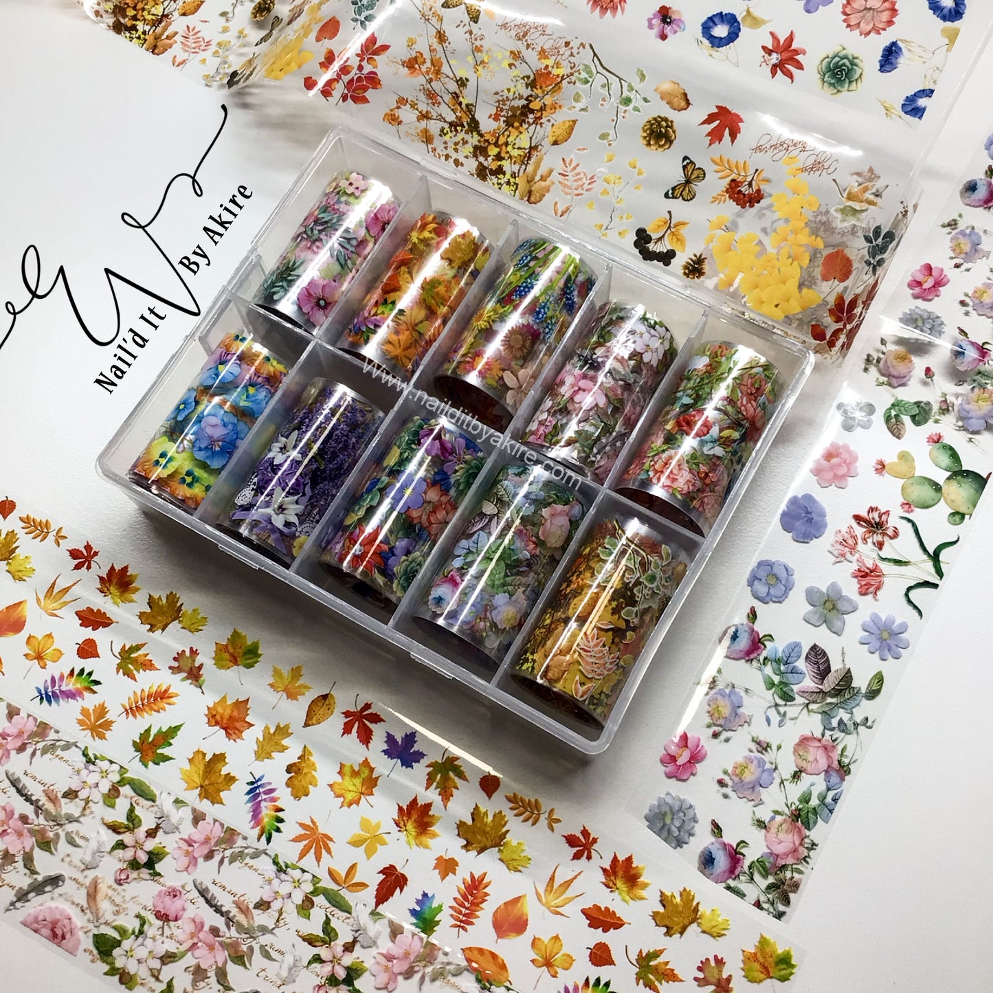 Fall and Flowers Paper Foil